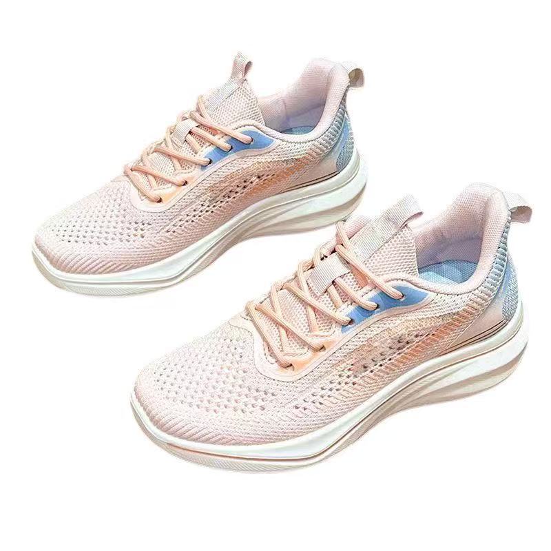 Damen Atmungsaktive Freizeit Sneakers mit stoßdämpfendem Obermaterial R&B