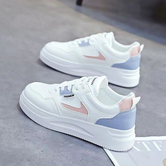 Damen modische Plateau-Sneaker mit atmungsaktiver Oberfläche und extra Dämpfung R&B