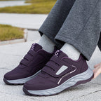 Damen Sportliche Sneaker mit verstellbarem Klettverschluss und dämpfender Sohle R&B