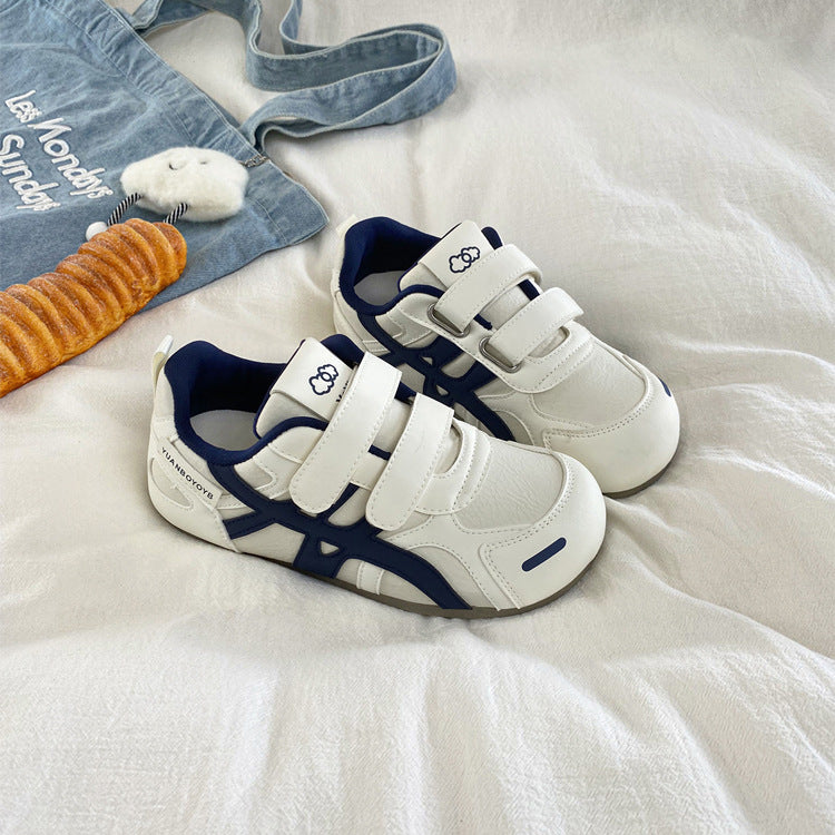 Damen Sportliche Sneakers mit hochwertigem Veloursleder und praktischen Klettverschlüssen R&B