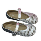 Damen Riemchenpumps mit luftigem Netzdesign und elegantem Riemen R&B