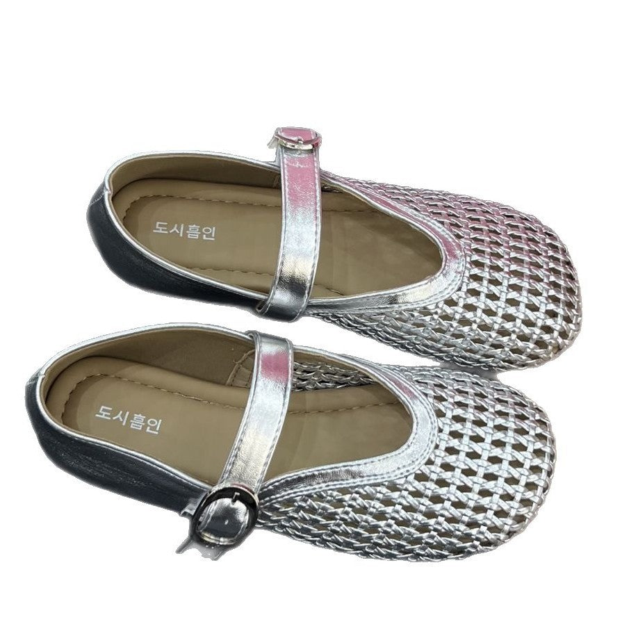 Damen Riemchenpumps mit luftigem Netzdesign und elegantem Riemen R&B