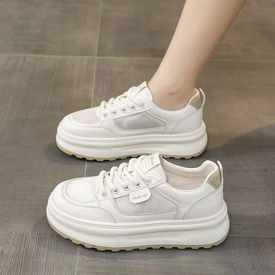 Damen Chunky Sneakers mit atmungsaktiver Mesh-Oberfläche und dämpfender Sohle R&B