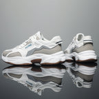 Damen Modische und bequeme Sport-Sneaker mit atmungsaktiver Mesh-Oberfläche und dämpfender Sohle R&B