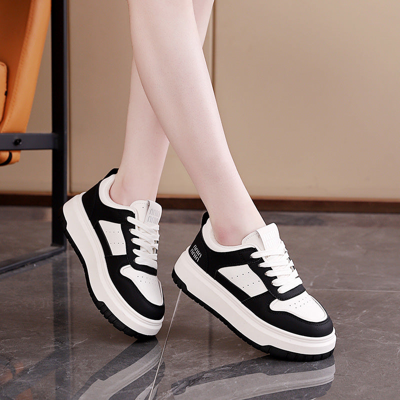 Damen Komfortable Sneaker mit dicker Sohle R&B
