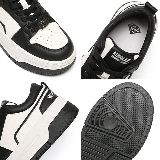 Damen Chunky Sneakers mit innovativem Sohlenprofil und modischem Obermaterial R&B