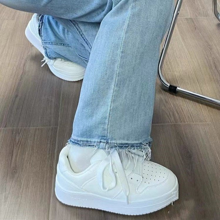 Damen Sportliche Sneakers mit hoher Sohle und gepolsterter Innensohle R&B
