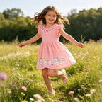 Mädchen Sommerkleid mit bezauberndem Einhorn-Design R&B