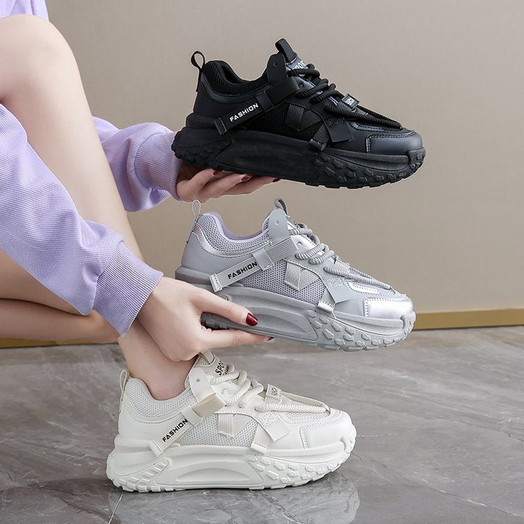 Damen Sportliche Sneakers mit modernem Mesh-Obermaterial und luftiger Sohle R&B