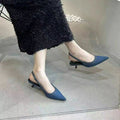 Damen elegante Slingback Stilettos R&B