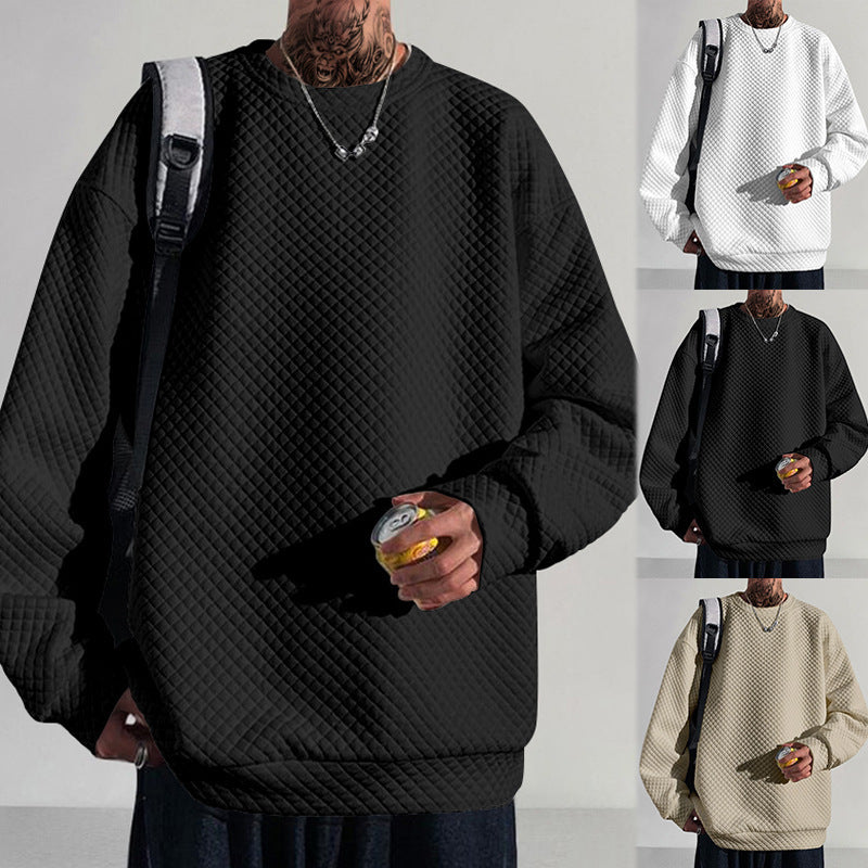 Herren Urbaner Sweatshirt mit strukturiertem Design und lässiger Passform R&B