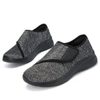 Damen Bequeme Slip-On Fitnessschuhe mit verstellbarem Klettverschluss R&B