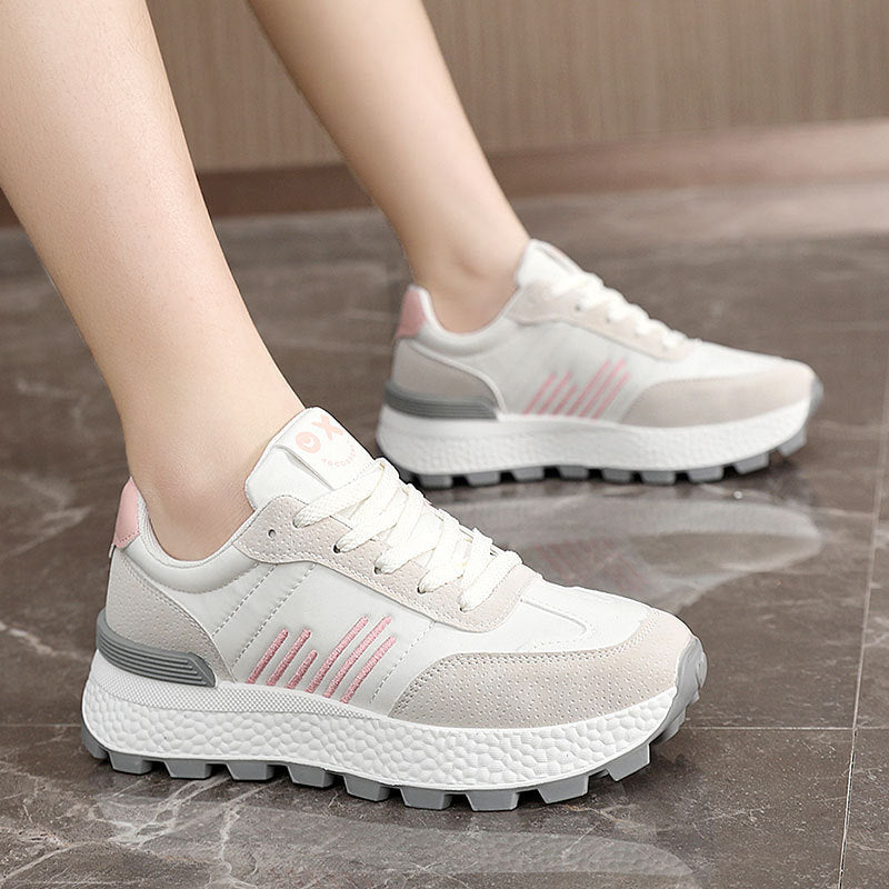 Damen Sportliche Sneaker mit rutschfester Sohle und dämpfendem Innenfutter R&B