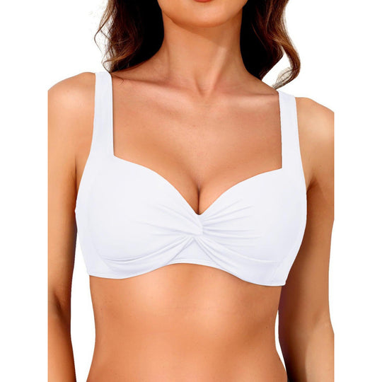 Damen Sportliches Bikinioberteil mit Twisted-Design R&B