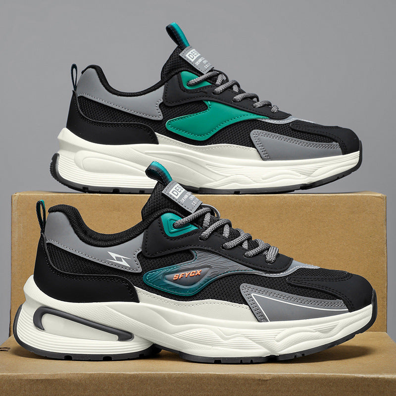 Damen Sportliche Comfort Sneakers mit atmungsaktiver Mesh-Oberfläche und dämpfender Sohle R&B