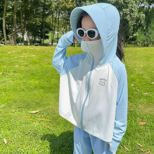 Damen Leichte und atmungsaktive Kapuzenjacke mit niedlichem Tiermotiv R&B