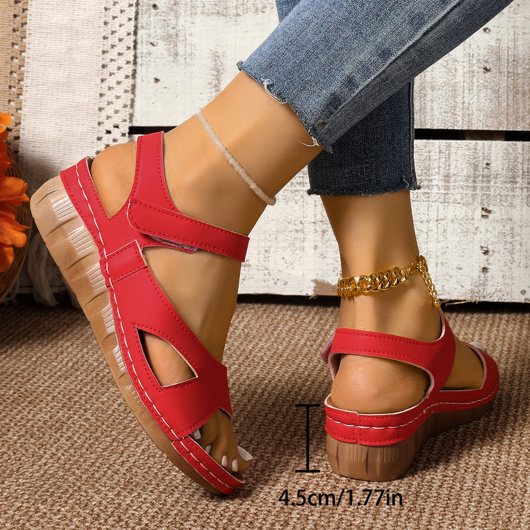 Damen Bequeme Sandalen mit Hohlsohle R&B
