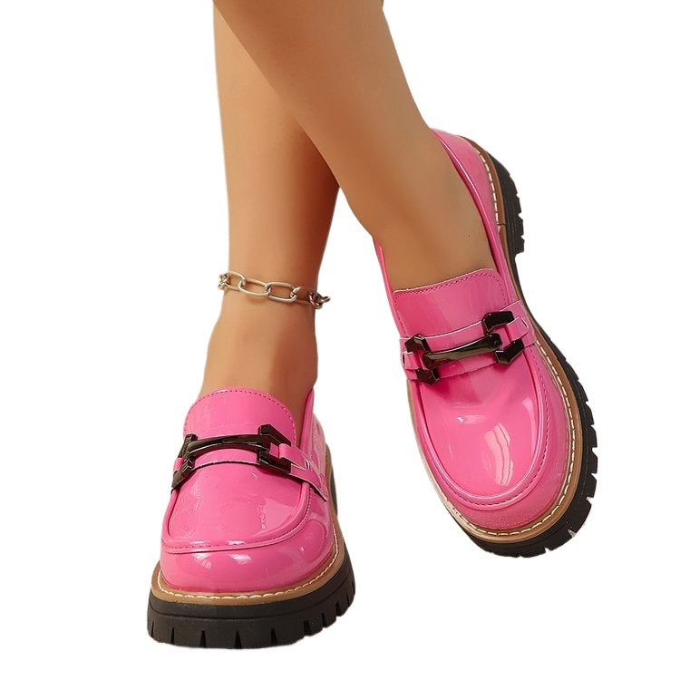 Damen Trendige und bequeme Slipper mit robustem Sohlenprofil R&B