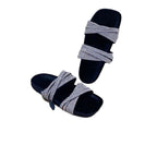 Damen trendige Hausschuhe mit elastischen Riemen R&B