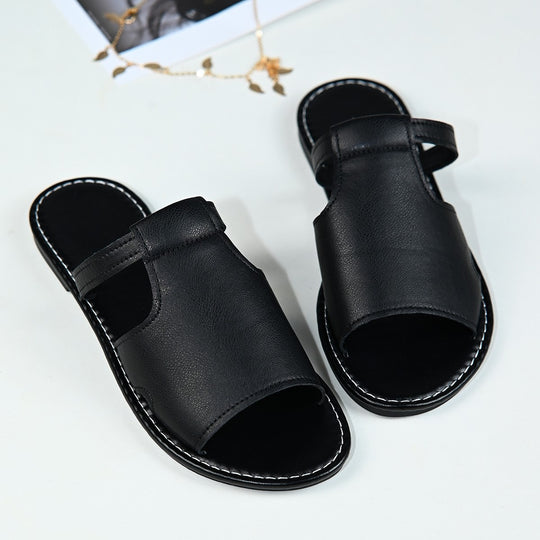Damen elegante Freizeitsandalen mit modischem Riemchen-Design R&B
