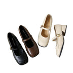 Damen Ballerinas mit modischen Riemen und elegantem Design