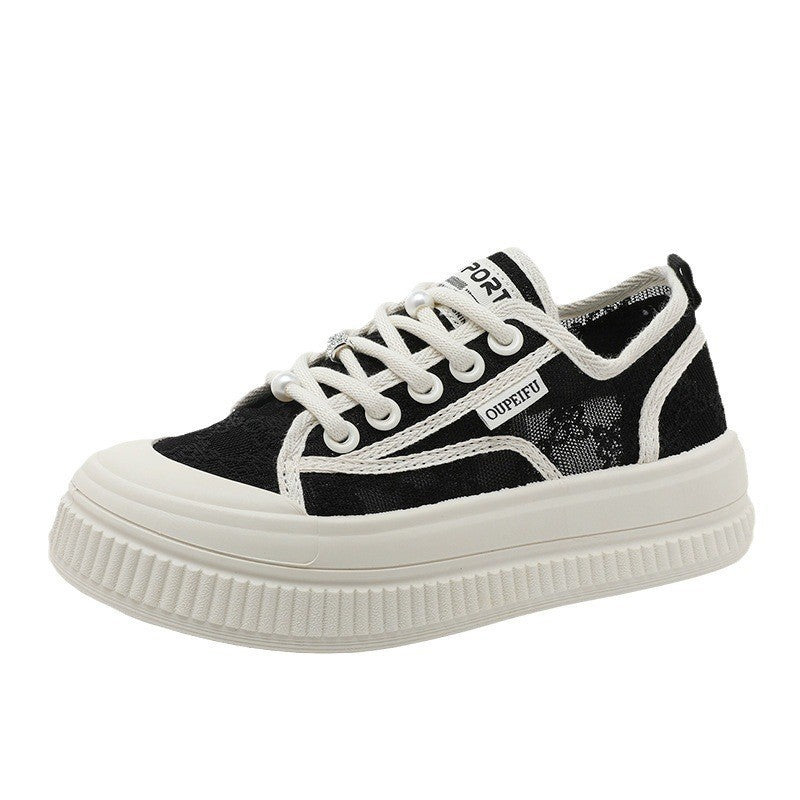 Damen modische Sneaker mit atmungsaktivem Obermaterial und rutschfester Sohle R&B