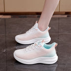 Damen sportliche Sneakers mit atmungsaktivem Obermaterial und komfortabler Dämpfung R&B