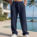 Herren Komfortable Freizeithose aus atmungsaktivem Waffelmaterial R&B
