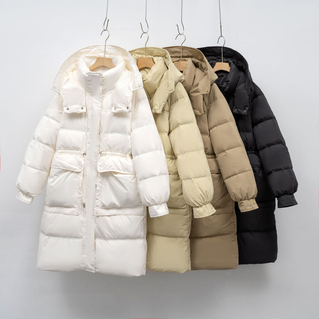 Damen isolierte Winterjacke mit verstellbarem Bund R&B