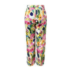 Damen Weite Sommerhose mit floralem Design und praktischen Taschen R&B