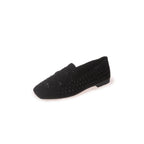 Damen Elegante Mokassins mit Glitzer-Applikationen R&B