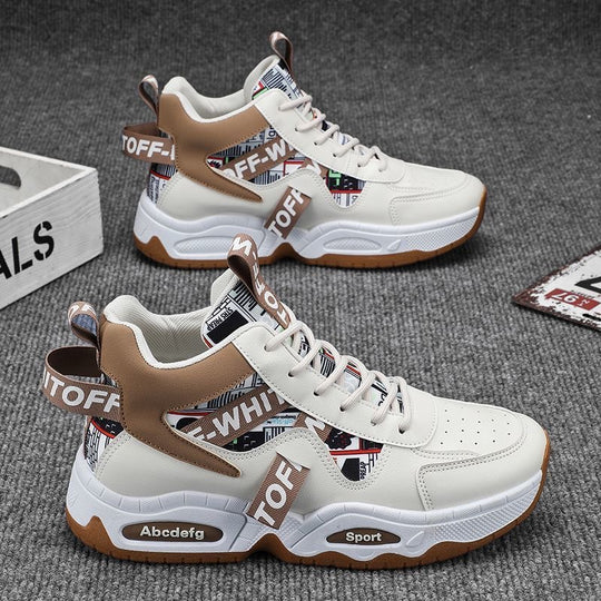 Damen Modische Hoch-Top Sneakers mit innovativem Design und dämpfendem Profil R&B