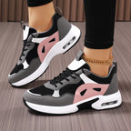 Damen nan urbaner Chunky-Sneaker mit integrierter Luftkammer, atmungsaktivem Mesh und stabilisierender Fersenkappe R&B
