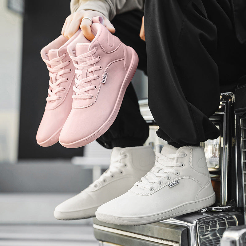 Damen modische High-Top Sneakers mit isolierender Fütterung