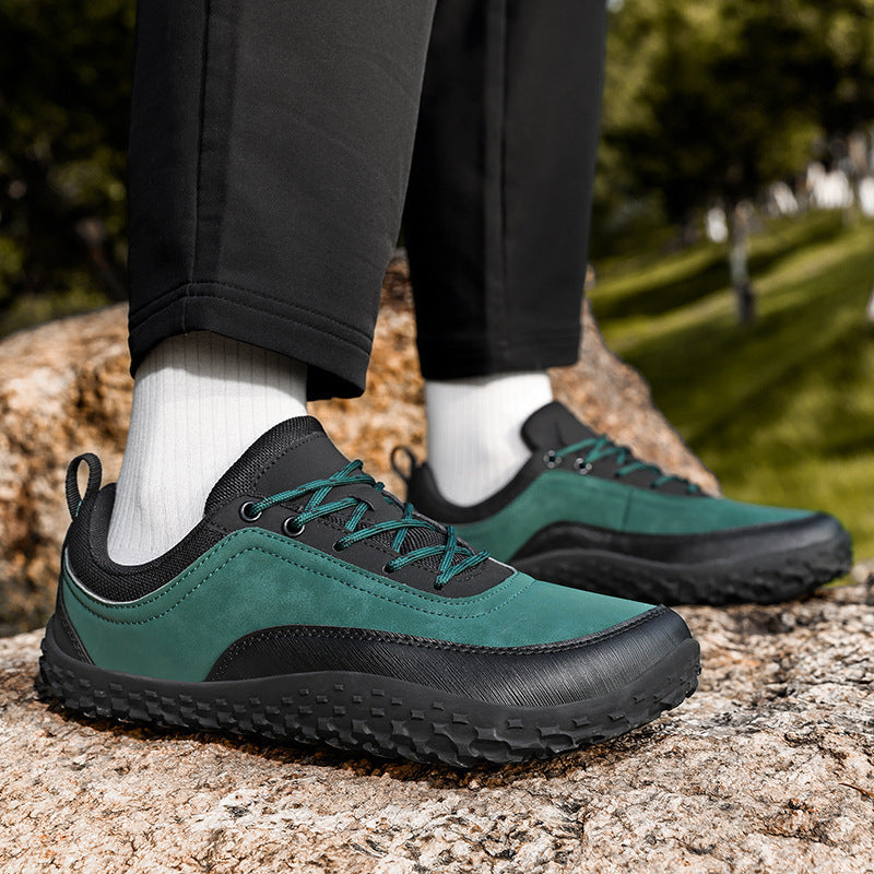 Herren nan robuster Stadttrekkingschuh mit gummierter Stoßkappe und griffiger Multiterrain-Laufsohle R&B