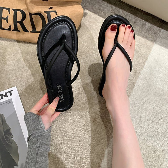 Damen Bequeme Zehentrenner Sandalen R&B