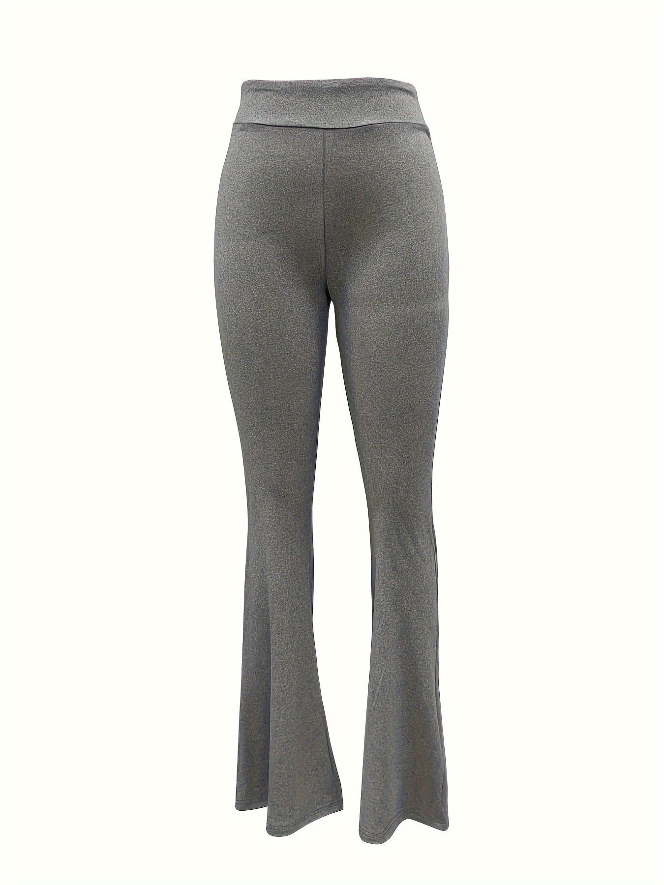 Damen flared Leggings mit hohem Bund und bequemer Passform R&B