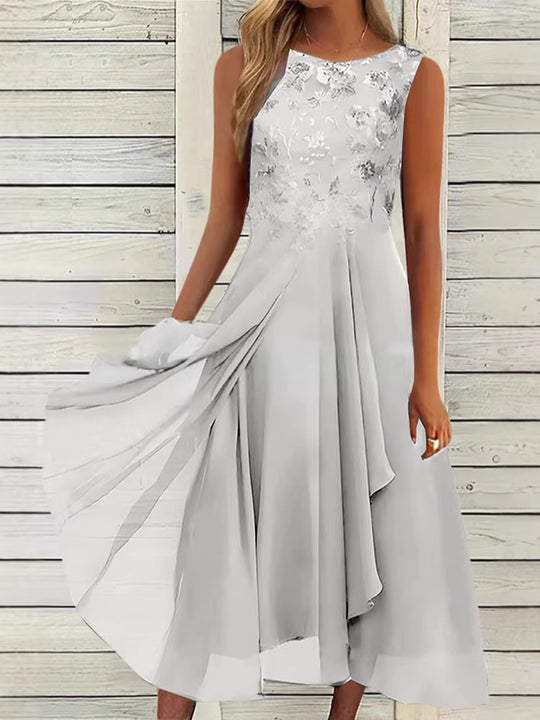 R&B | Damen Elegantes Sommerkleid Leicht & Feminin Geschnitten