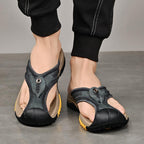 Herren Orthopädische Freizeit-Sandalen mit verstellbarem Riemensystem R&B