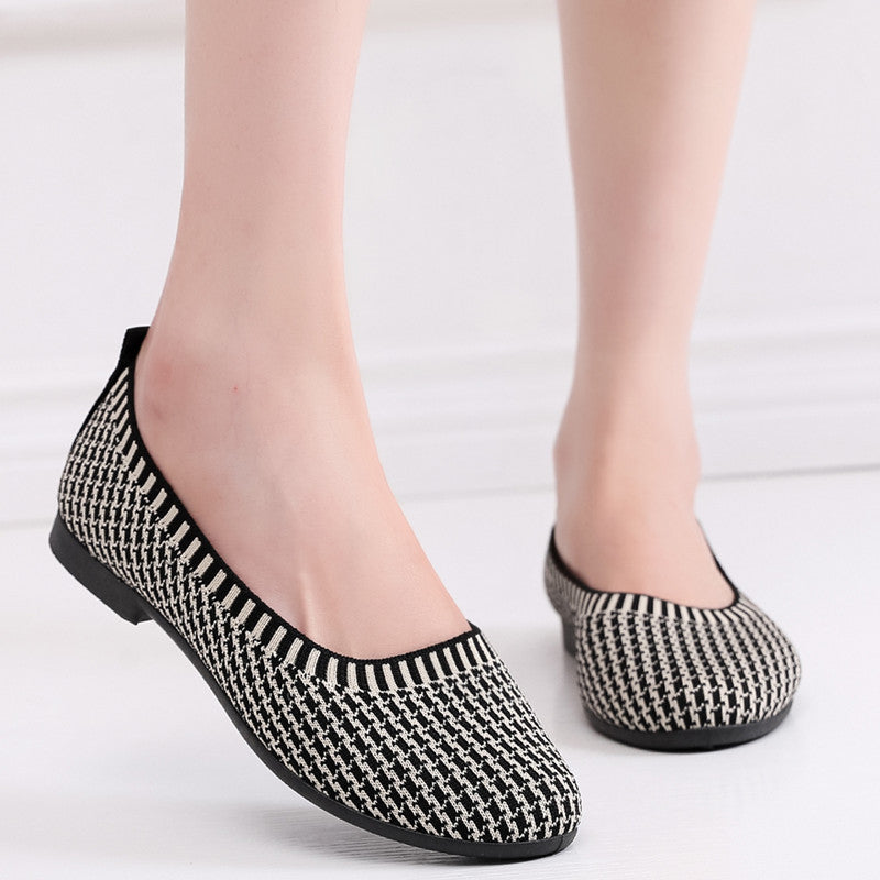 Damen Bequeme Ballerinas mit elastischer Sohle R&B