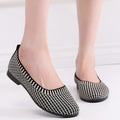 Damen Bequeme Ballerinas mit elastischer Sohle