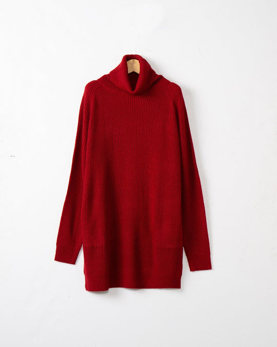 Damen Kuscheliger Rollkragenpullover aus weichem Strick R&B