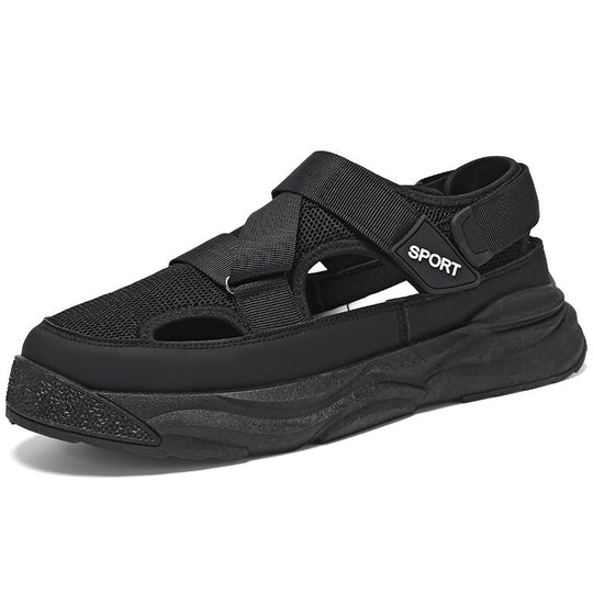 Damen Sportliche Sandalen mit stoßdämpfendem Sohlenprofil und atmungsaktiver Oberstruktur R&B
