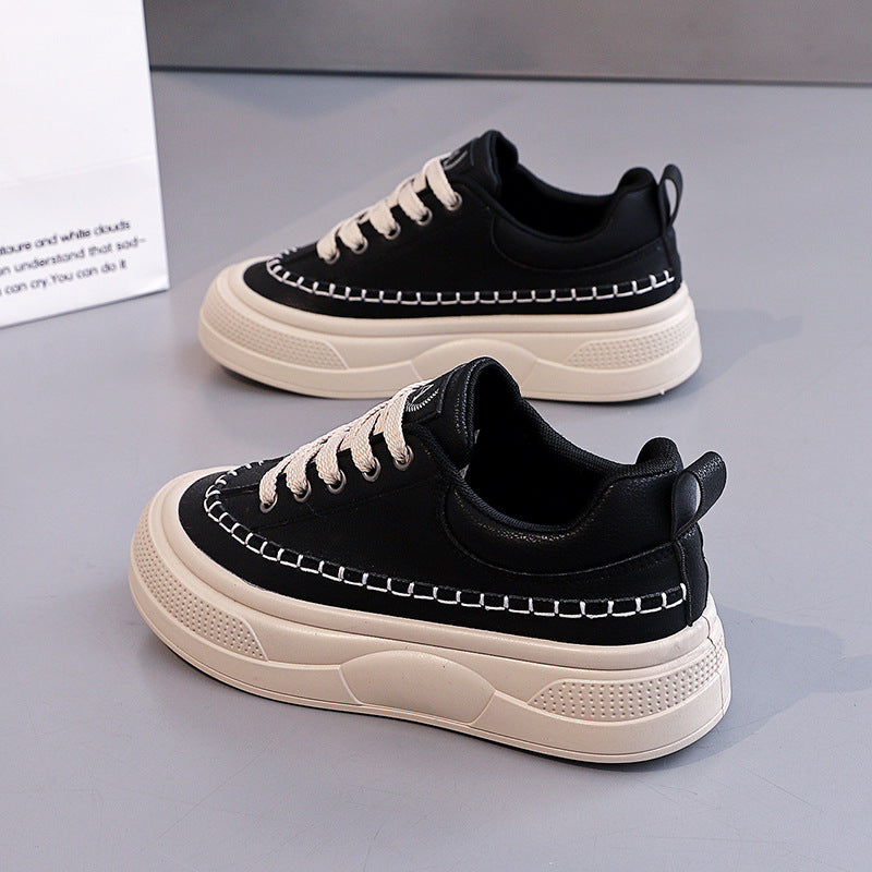 Damen Sneaker mit dicker, rutschfester Sohle und einzigartigem Design R&B