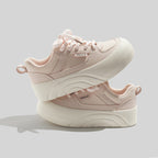 Damen Modische Komfort-Sneaker mit extrahoher Sohle