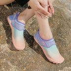 Damen Schwimmschuhe mit rutschfester Sohle und flexiblem Obermaterial