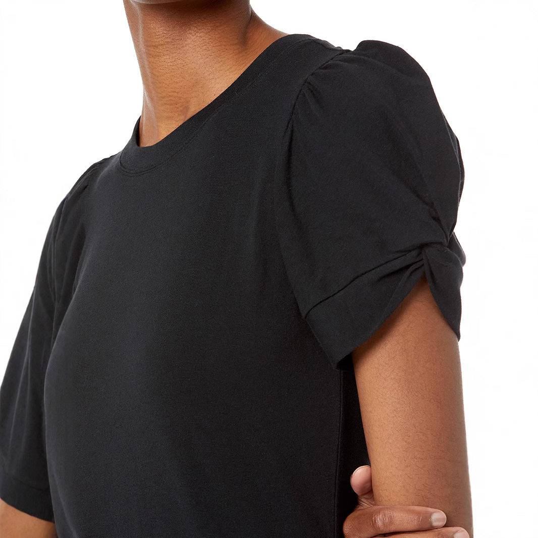 Damen Elegantes Oberteil mit Puffärmeln R&B