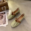 Damen Ballerinas mit modischem Riemchen-Design und bequemem Fußbett R&B