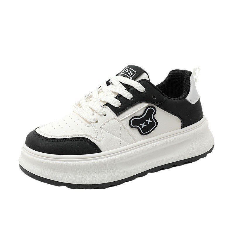 Damen Chunky Sneakers mit atmungsaktiver Mesh-Oberfläche und rutschfester Sohle R&B