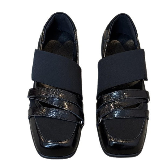 Damen bequeme Slipper mit modernem Riemendesign R&B